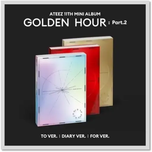 ATEEZ : Mini Album- GOLDEN HOUR PT:2